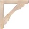 Ekena Millwork Olympic Craftsman Smooth Bracket, Douglas Fir, 5 1/2"W x 42"D x 42"H BKT06X42X42OLY04SDF - alternate 4